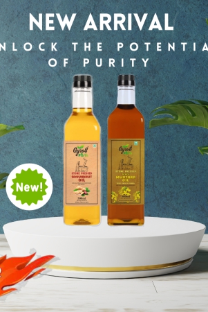 trial-pack-black-mustard-groundnut-stone-cold-pressed-oil-unfiltered-unadulterated-pet-bottle-new-arrival-500ml-500ml