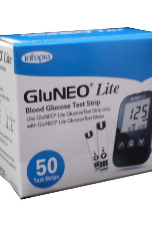 infopia-gluneo-lite-blood-glucose-test-strips-50-strips-pack-of-1