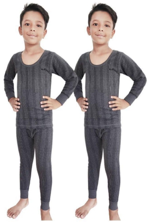 hap-kids-full-sleeves-thermal-top-pajama-set-pack-of-two-grey-for-boys-girls-winter-inners-none