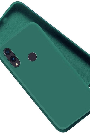 case-vault-covers-green-silicon-plain-cases-compatible-for-realme-3-pro-pack-of-1-green