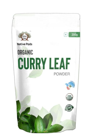 native-pods-organic-curry-leave-powder-curry-powder-curry-leaves-powder-kadi-patta-leavekadi-patta-powderkaruvepillai-powder