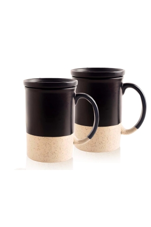 bodhi-house-ceramic-hand-glazed-tea-and-coffee-mug-with-coaster-200ml-set-of-1-microwave-dishwasher-safe-for-home-office-black