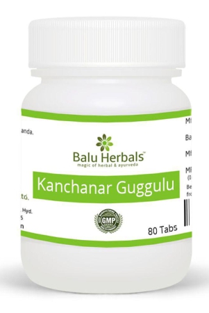 balu-herbals-ayurveda-kanchanar-guggulu-80t-tablet-70-gm-pack-of-1