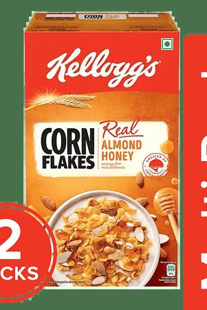 Kelloggs Corn Flakes Almond & Honey, 300 Gm