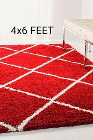 super-soft-micropoly-well-designed-carpet-4x6-feet-red