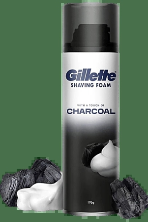 gillette-charcoal-foam-196-gm