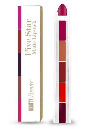 beauty-berry-five-star-matte-lipstick-creme-lipstick-5-in-1-multi-6-g