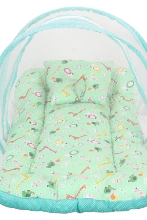 prettykrafts-green-cotton-1-pcs-bedding-sets