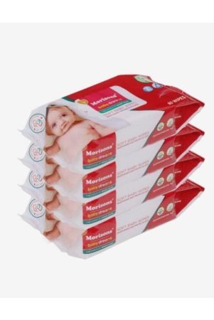 morisons-baby-dreams-scented-wet-wipes-for-babies-pack-of-4-