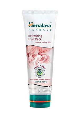 himalaya-refreshing-fruit-pack-papaya-apple-normal-to-dry-skin-100-herbal-actives-100-g