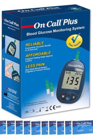 on-call-plus-glucometer-with-10-strips-expiry-march-2024