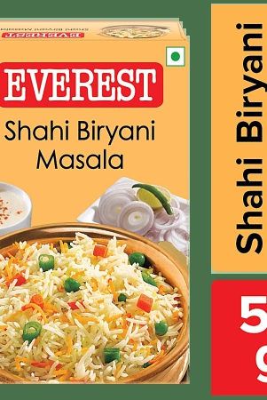 Everest Masala - Shahi Biryani, 50 G Carton