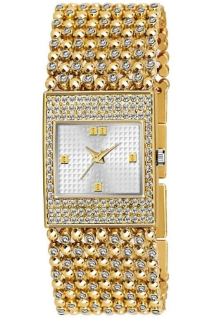 Renaissance Traders - Gold Metal Analog Womens Watch