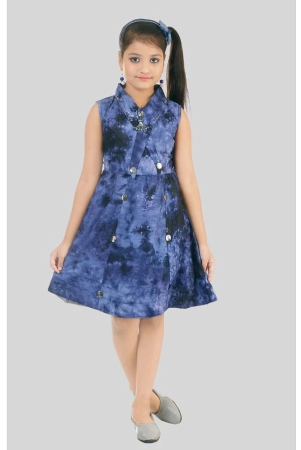 coxxup-blue-rayon-girls-fit-and-flare-dress-pack-of-1-none