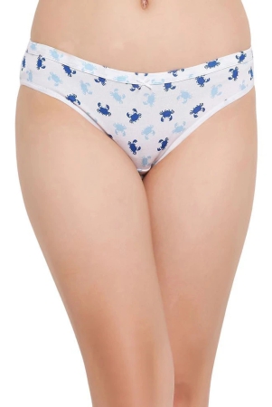 clovia-white-cotton-printed-womens-bikini-pack-of-1-none