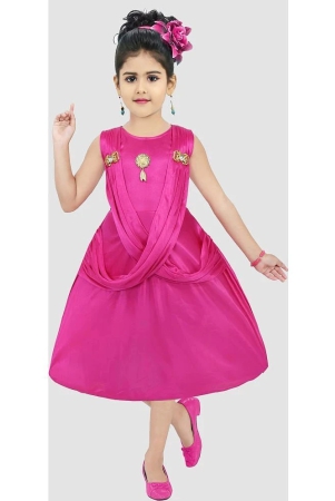 9stiches-pink-satin-girls-frock-pack-of-1-none