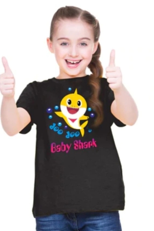 girls-cotton-baby-shark-half-sleeve-tshirt-black-pid41505