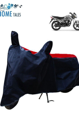 hometales-dustproof-bike-cover-for-suzuki-hayate-with-mirror-pocket-red-blue