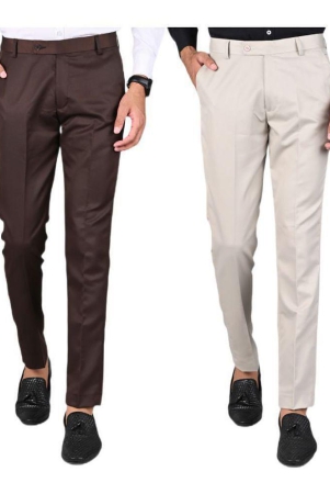 mancrew-beige-polycotton-slim-fit-mens-formal-pants-pack-of-2-none