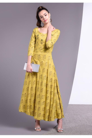 doriya-yellow-rayon-womens-flared-kurti-xxl