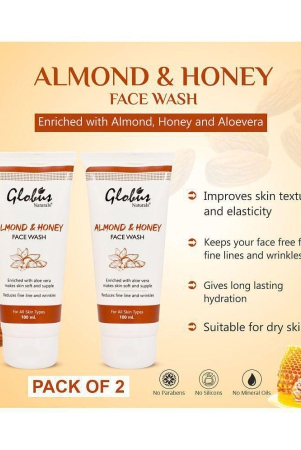 globus-naturals-almond-honey-gentle-face-wash-100-ml-pack-of-2