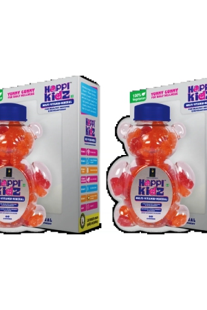 happi-kidz-multivitamin-gummies-for-kids-60-count-gummy-bears-with-16-essential-vitamins-and-minerals-supports-growth-and-immunity-orange-strawberry-children-above-2-years-pack-of-2