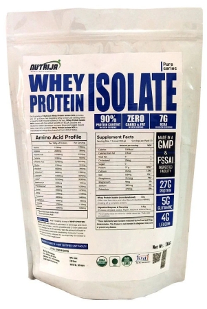 NUTRIJA WHEY PROTEIN ISOLATE 90% 2 lb