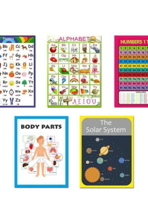 photojaanic-educational-posters-of-hindi-varanmaala-chart-english-alphabet-chart-body-parts-chart-for-kids-solar-wall-poster-for-kids-learning-set-of-5