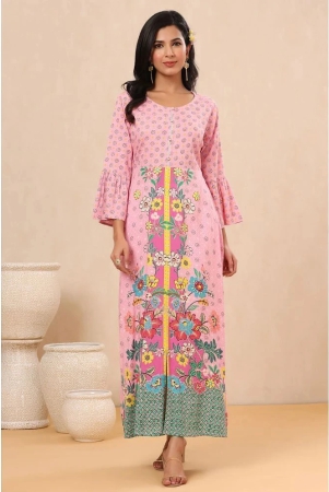 juniper-rayon-printed-ankle-length-womens-gown-pink-pack-of-1-none