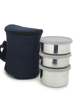 hometales-stainless-steel-lunchtiffin-box350mlx2500mlassorted-color-3u-with-soft-pouch