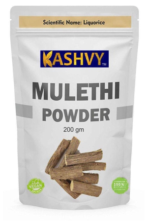 Kashvy Mulethi Powder 200 gm Vitamins Powder