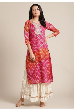 ksut-pink-cotton-straight-kurti-single-s