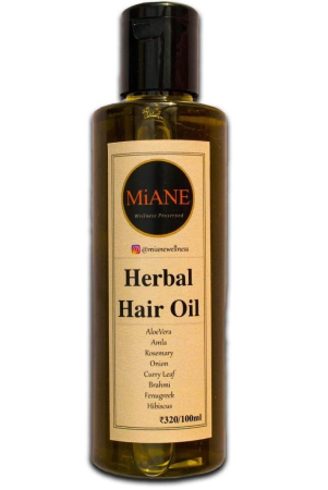 Herbal hair oil