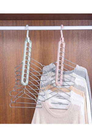 wardrobe-space-saver-folding-hangers-hangers-for-clothes-wardrobe1-pack-anti-skid-plastic-magic-clothes-hanger-360