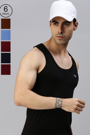 lux-cozi-multi-cotton-blend-mens-vest-pack-of-6-none