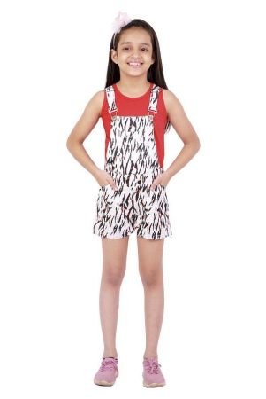 kids-cave-white-cotton-girls-dungarees-none