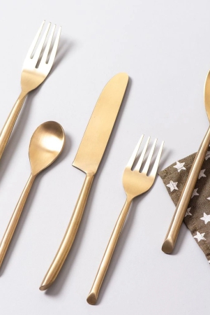 Curvesome Cutlery Gold Set of 5