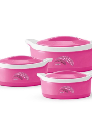 milton-new-marvel-jr-inner-steel-casserole-gift-set-of-3-pink-pink