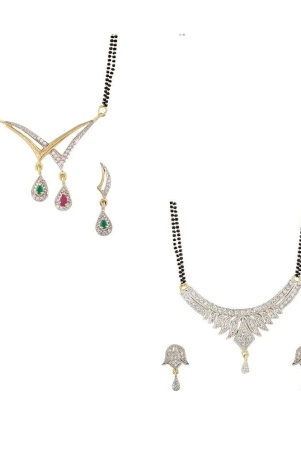 youbella-american-diamond-mangalsutra-earrings-set-of-2