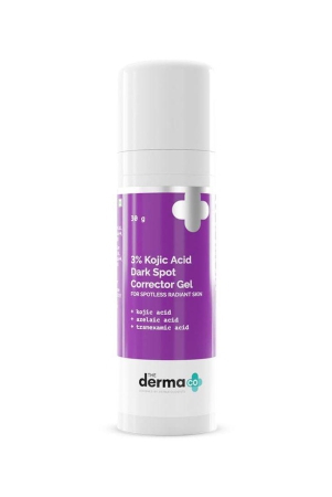 The Derma Co 3% Kojic Acid Dark Spot Corrector Gel for Spotless & Radiant Skin - 30g