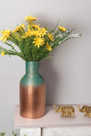 Patina Jar Metal Vase Small