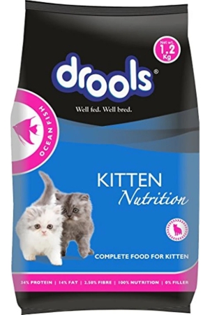 Drools Ocean Fish Kitten Nutrition Cat Food, 1.44 Kg