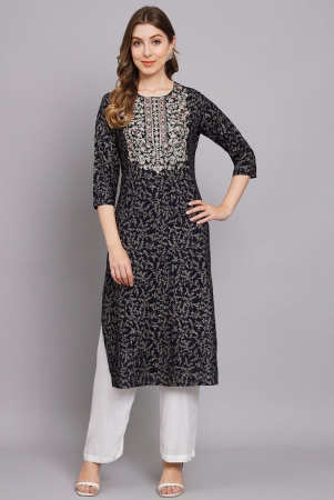 womens-navy-blue-rayon-straight-kurta-xl-navy-blue