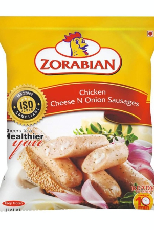 zorabian-chicken-cheese-n-onion-sausages-250gm