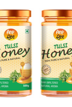 anp-bee-honey-raw-tulsi-honey-500-g-pack-of-2