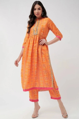 pannkh-orange-polyester-womens-nayra-kurti-pack-of-1-none