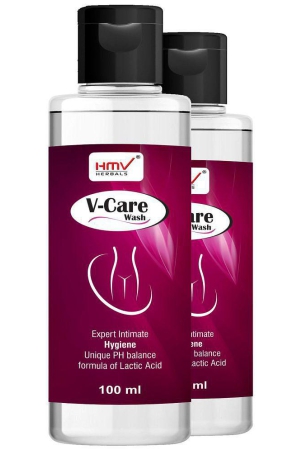 hmv-herbals-v-care-wash-for-women-natural-intimate-cleansing-liquid-100-ml-pack-of-2