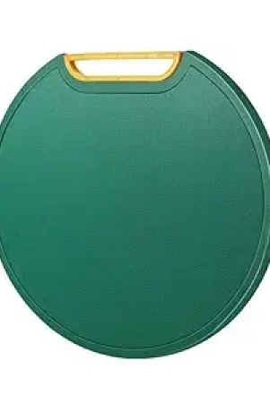 kathiyawadi-circle-double-sided-chopping-board-antibacterial-chopping-block-thickened-kitchenware-34-x-31-x-1-cm-plastic-green