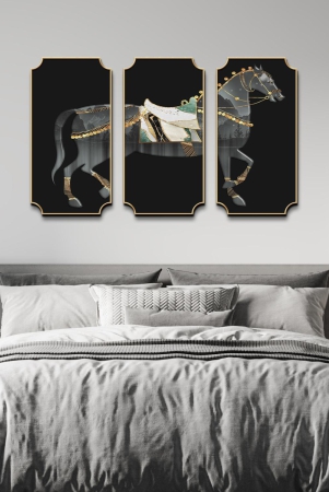 set-of-3-horse-mural-wood-print-wall-art