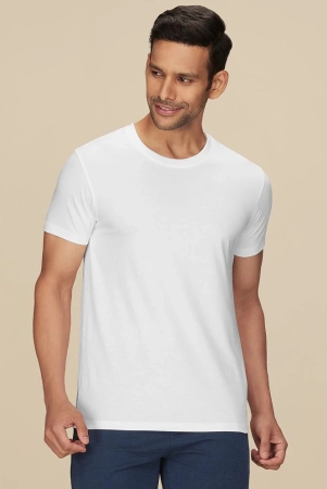 xyxx-cotton-regular-fit-solid-half-sleeves-mens-t-shirt-white-pack-of-1-none